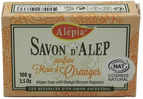 Alepia® Alepposeife mit Orangenblütenduft