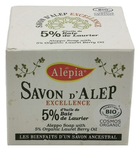 Alepia® Alepposeife  5% Lorbeeröl Bio
