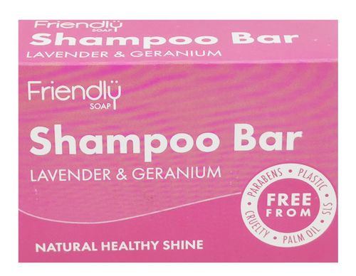 FriendlySOAP Shampoo-Seife Lavendel & Rosengeranie