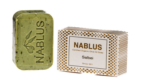 NABLUS Olivenölseife - Salbei 100g